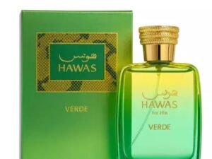 Perfume Rasasi Hawas Verde 100ml Cítricos Frescos Acuáticos
