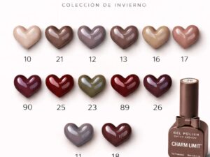 ESMALTES LED/UV CHARM LIMIT MOÑO INVIERNO