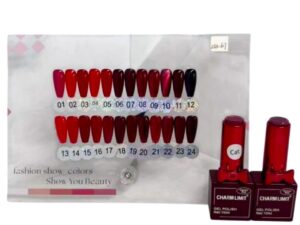Coleccion Esmaltes Rojos Classic Red uv/led Charm Limit